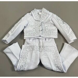 Mexican Mariachi Charro‎ 3 Piece Suit Outfit Mayo Fiesta Dance Youth Sz 40